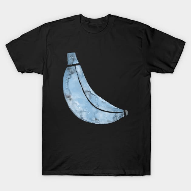 Banana - Blue T-Shirt by Mango Bana